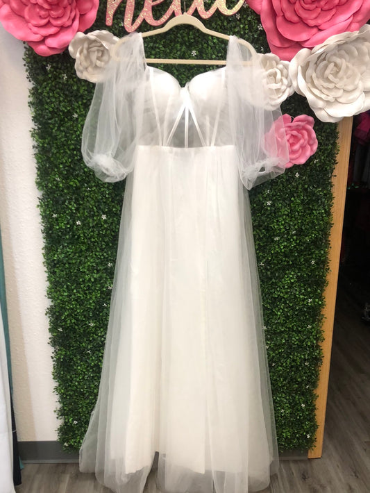 Adult Small White Dress Costume