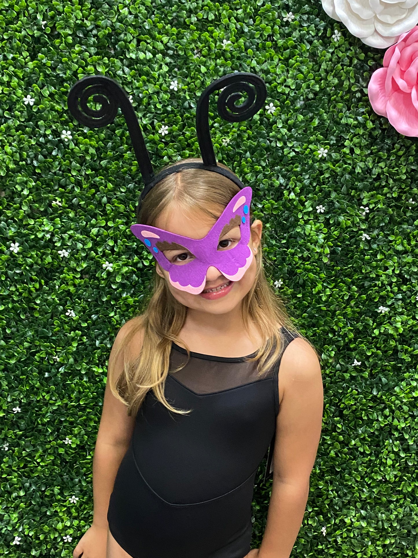 Costume Butterfly headband and Mask