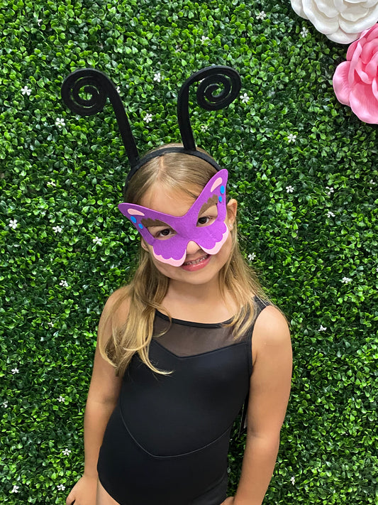 Costume Butterfly headband and Mask