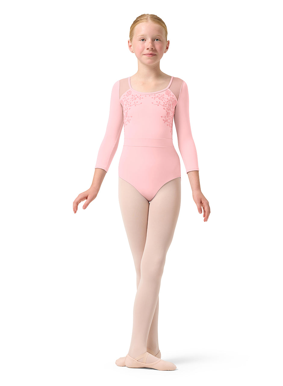 Bloch X Back 3/4 Sleeve Leo - Child