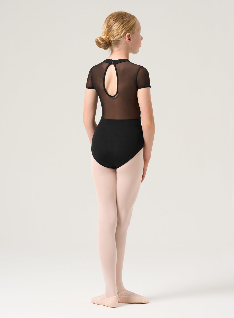 Bloch Mesh Cap Sleeve Leo - Child