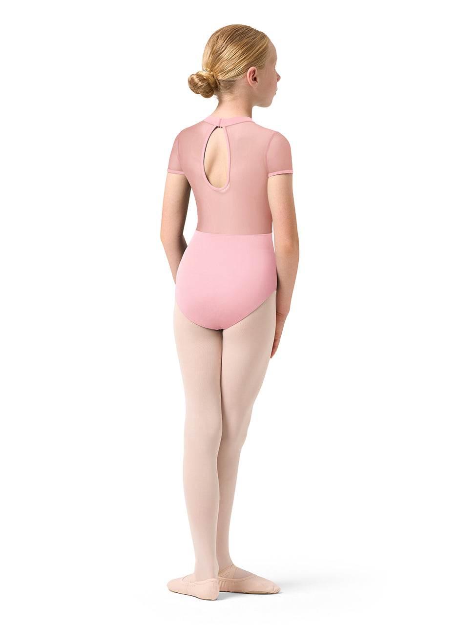 Bloch Mesh Cap Sleeve Leo - Child