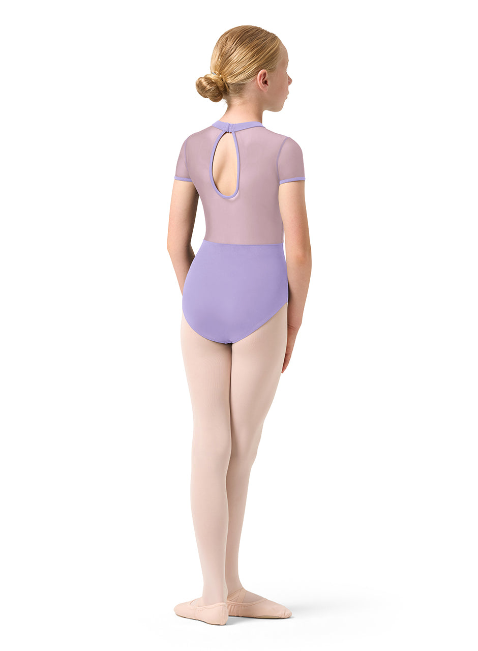 Bloch Mesh Cap Sleeve Leo - Child