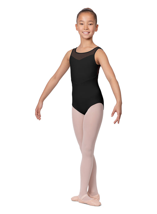 Bloch Mesh Bodice Leotard - Child