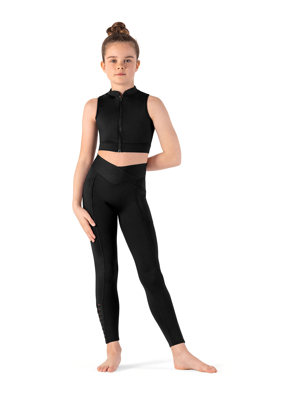 Bloch Full Length Weave Leggings - Child