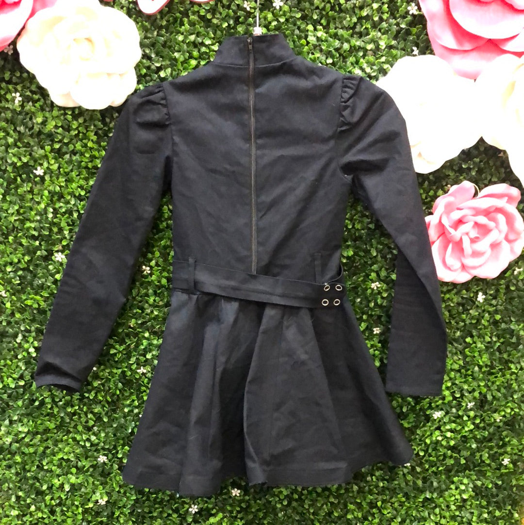 Child Medium Black Coat Costume