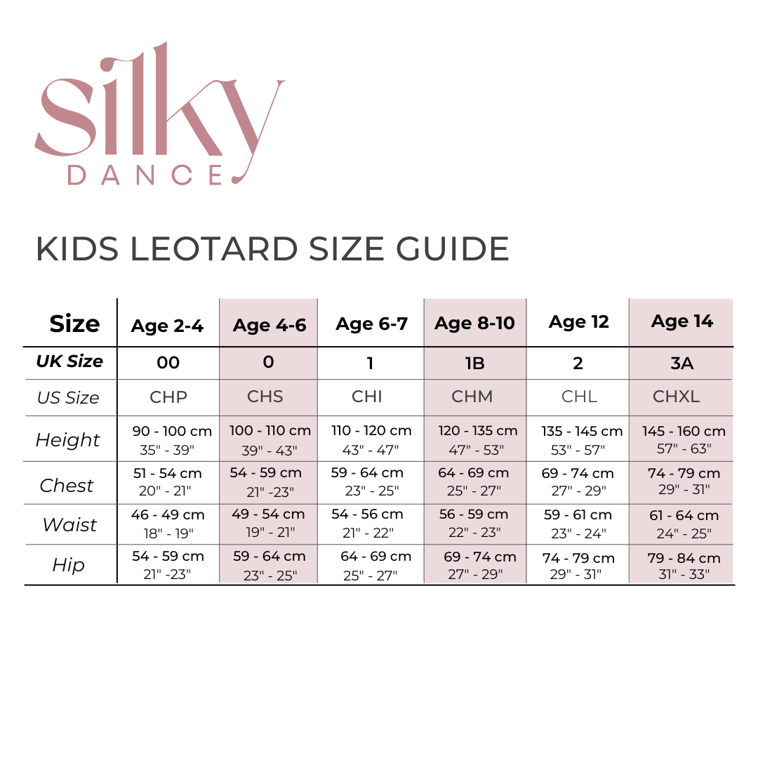 Silky Dance Fully Front Lined Tank Leotard - Child