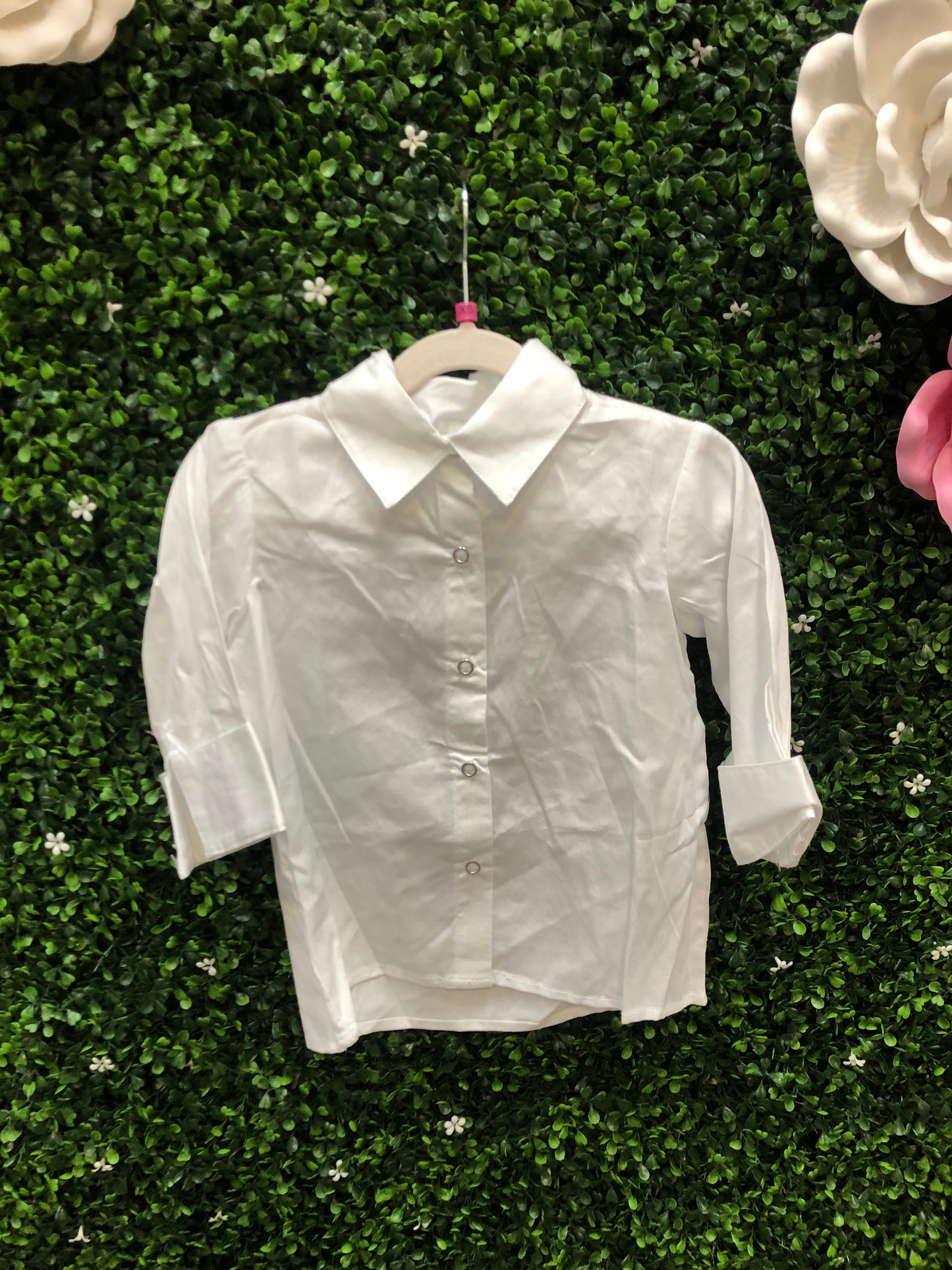 Child X-Small Long Sleeve Button up Costume