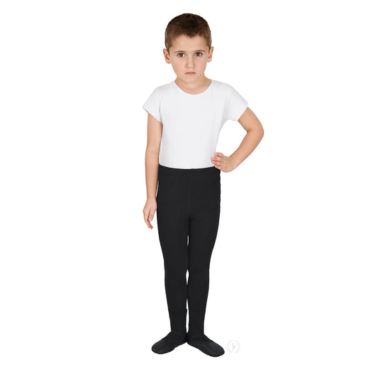 Eurotard Unisex Cotton Lycra Ankle Leggings - Child