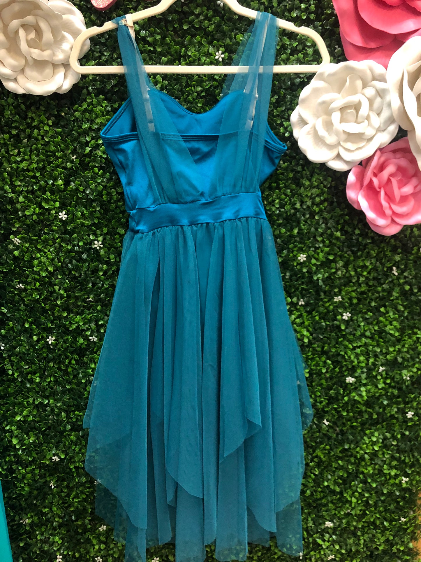 Adult Small Teal Lyrical Costume
