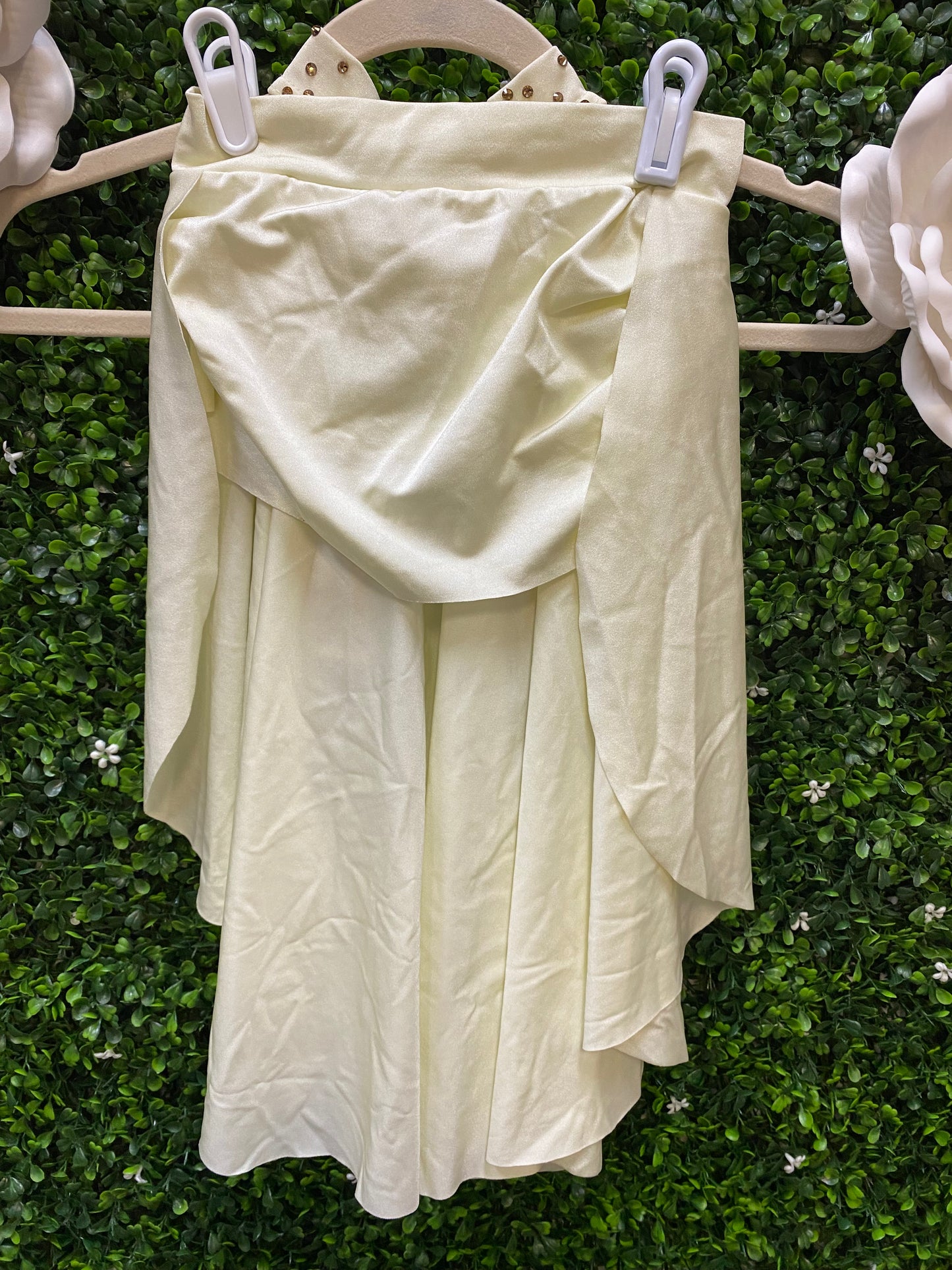 Child Medium Cream Sequin Lyrical Costume