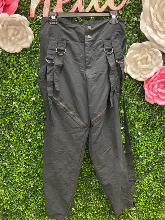 Adult Large Black Hip Hop Pants