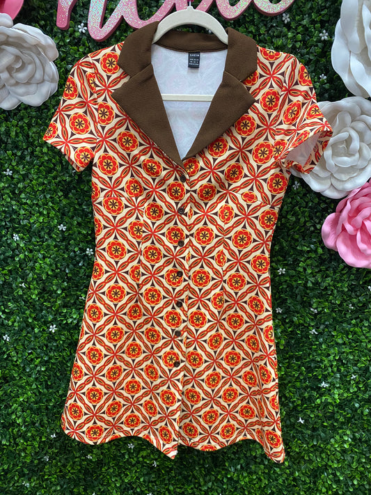 Adult X-Small 70’s Dress