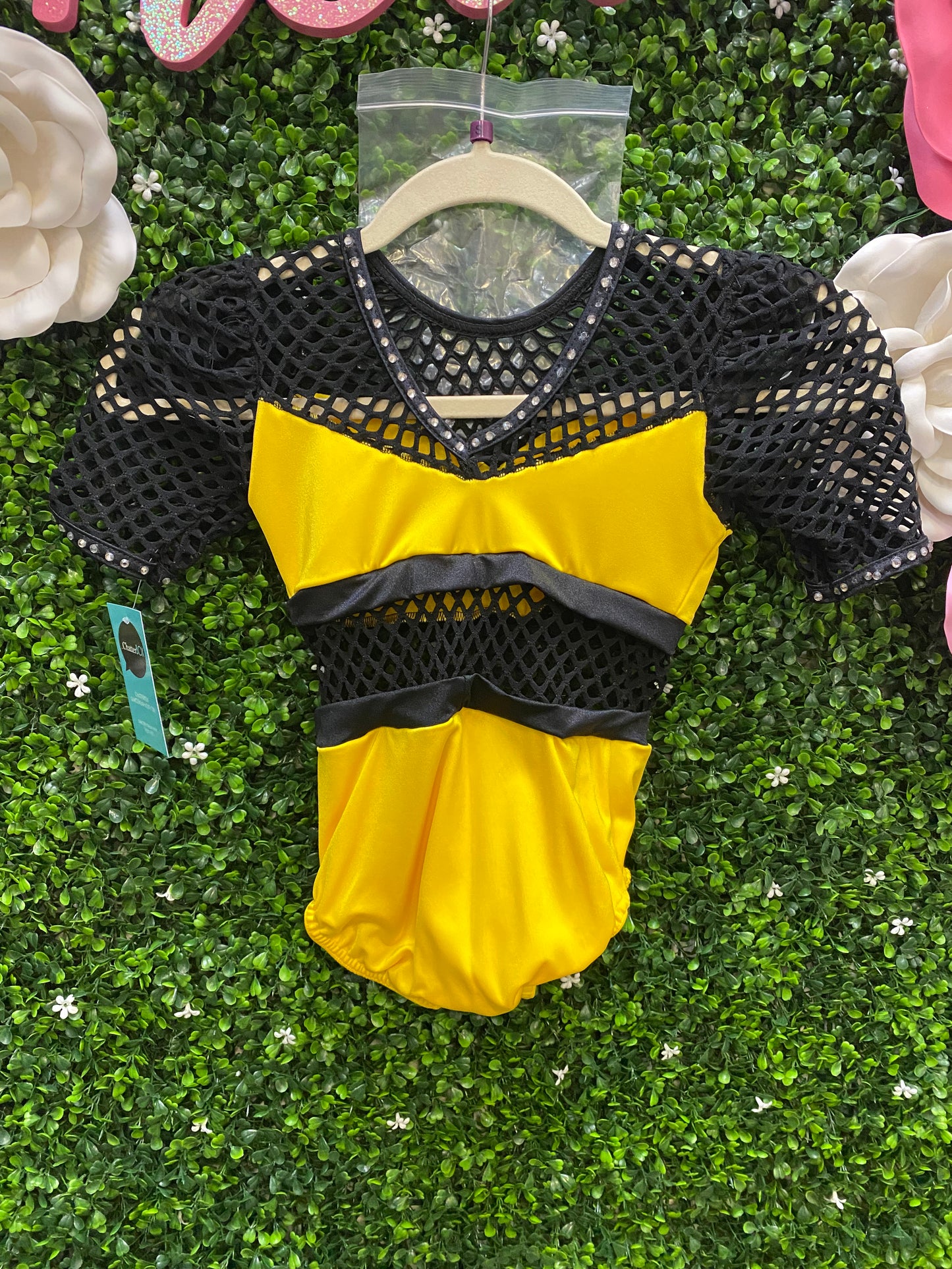 Child Small Yellow Black Leo Costume