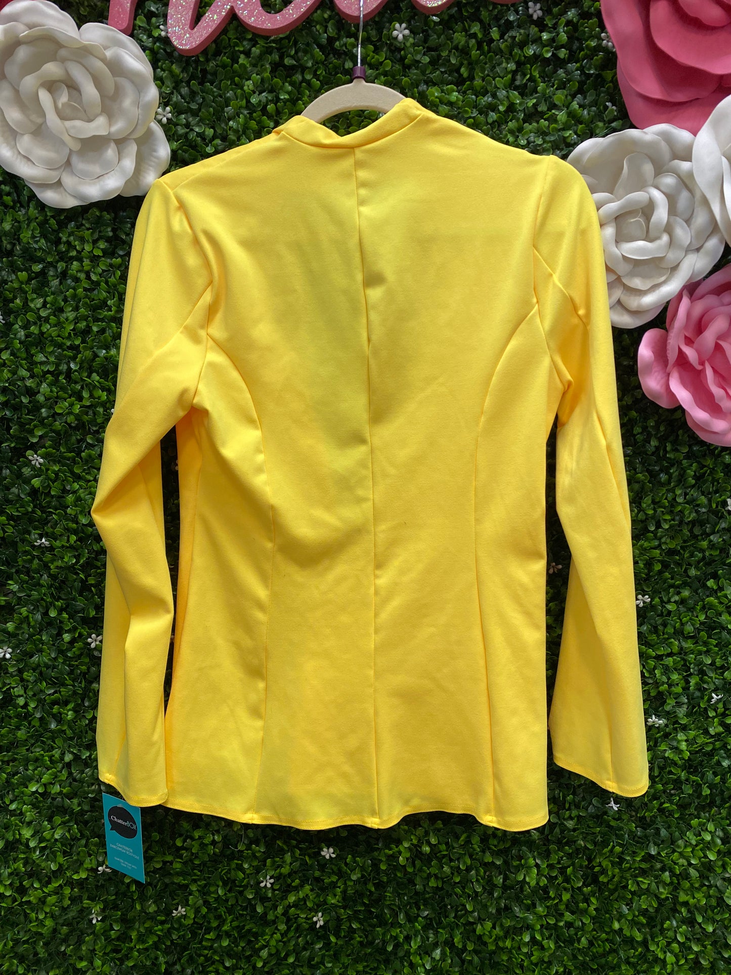 Adult Small Yellow Costume Jacket