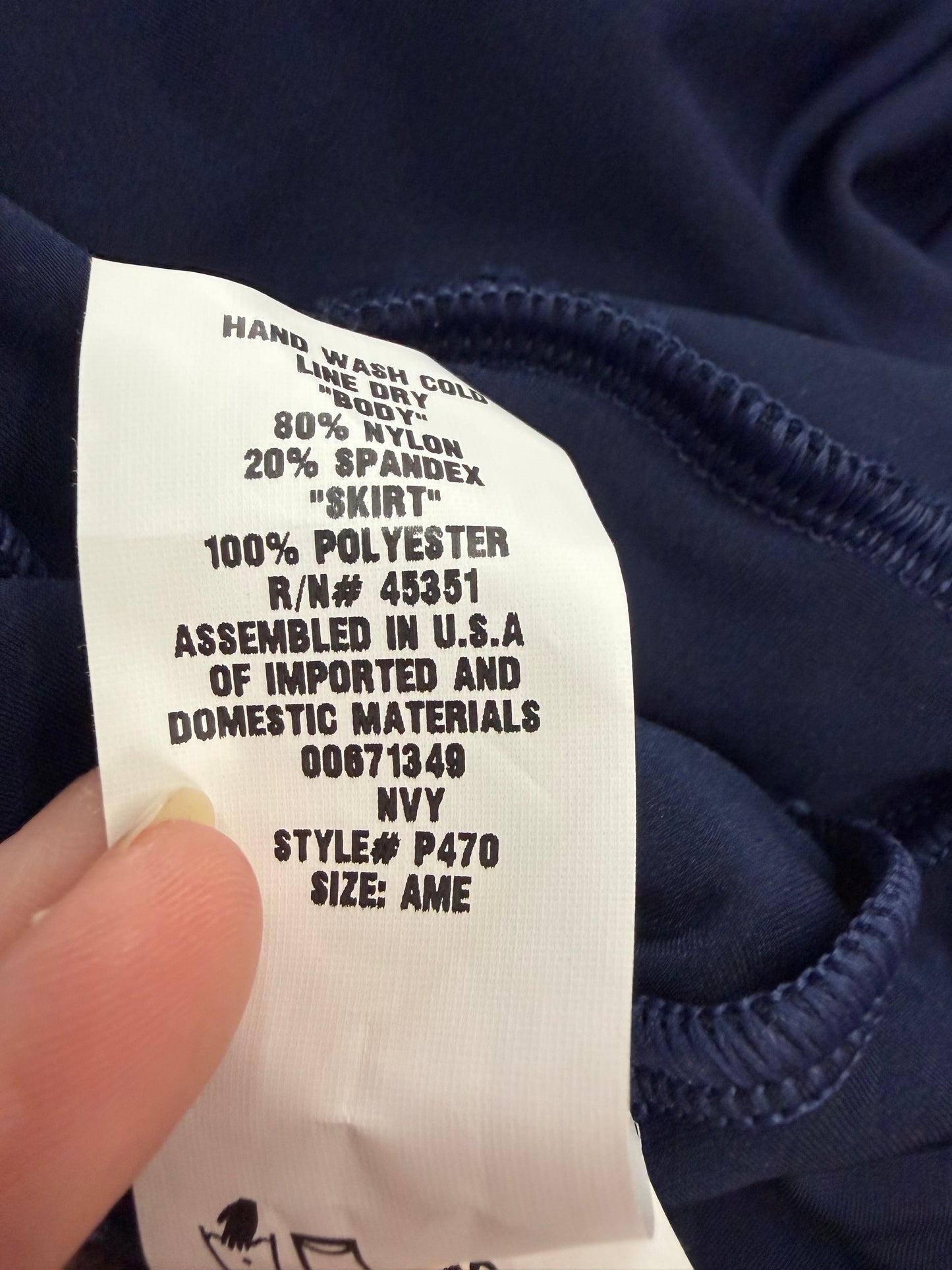 Adult Medium Blue Dress