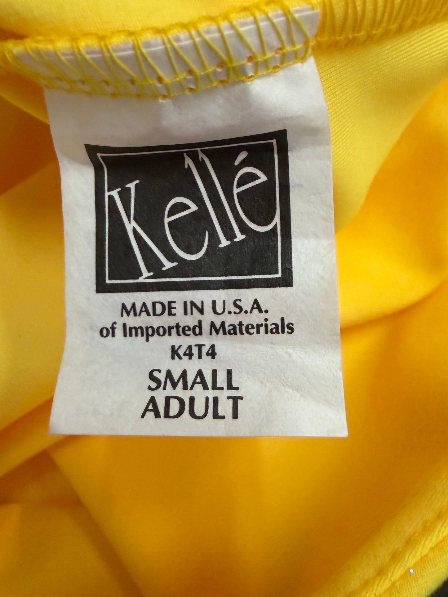 Adult Small Yellow Costume Jacket