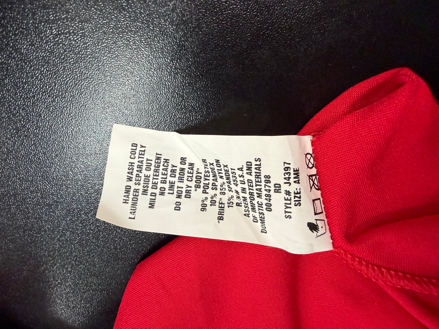 Adult Medium Red Sequin Dress