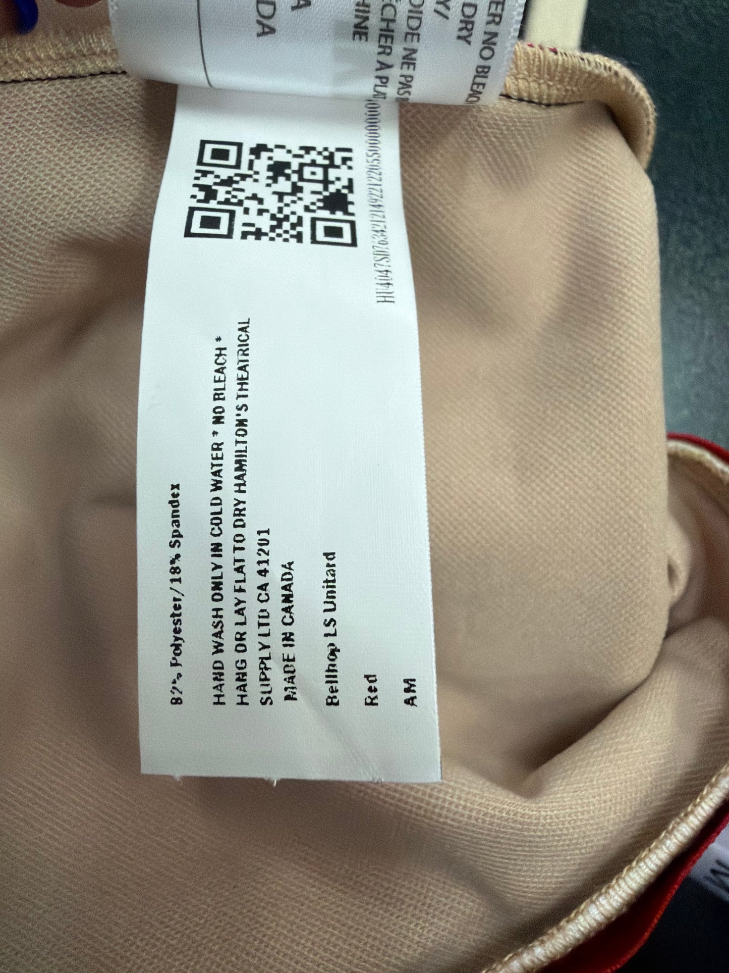 Adult Medium Bellhop Unitard