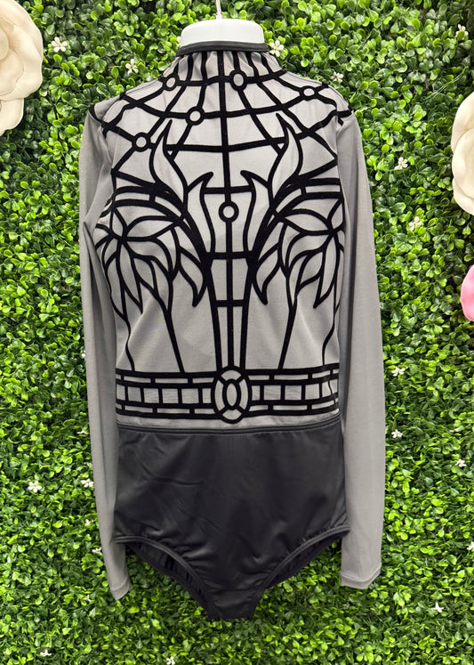 Child Large Grey Black Leo Costume