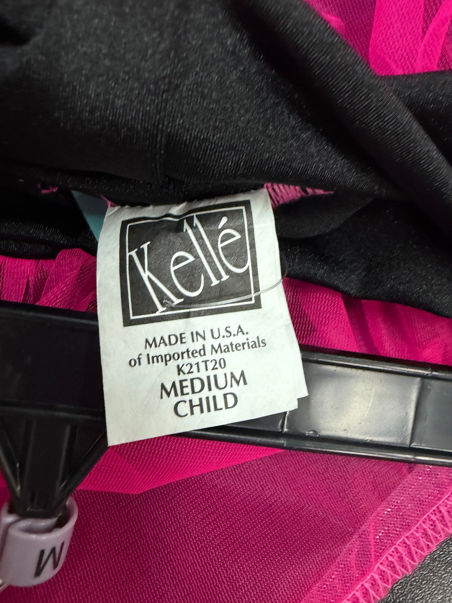 Child Medium Pink Pull on Skirt