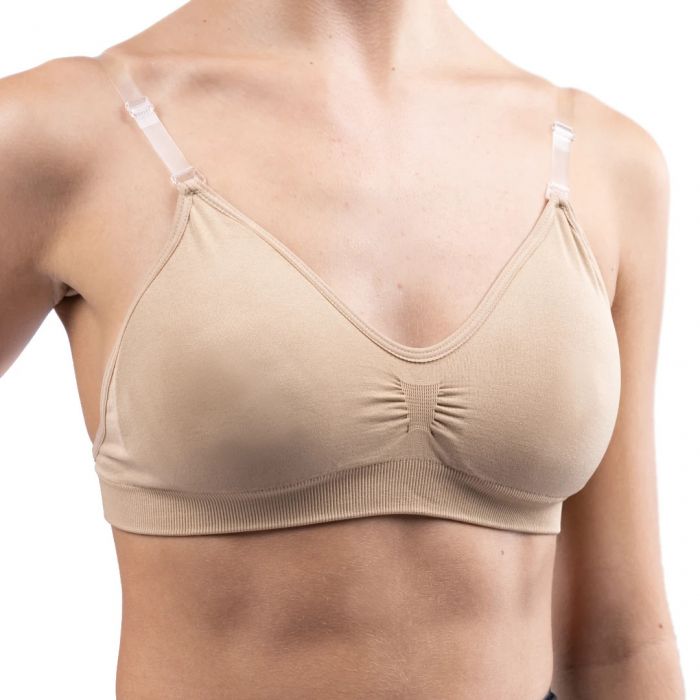 Silky Dance Clear Back Bra with Padding