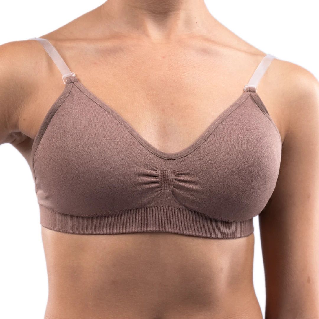 Silky Dance Clear Back Bra with Padding