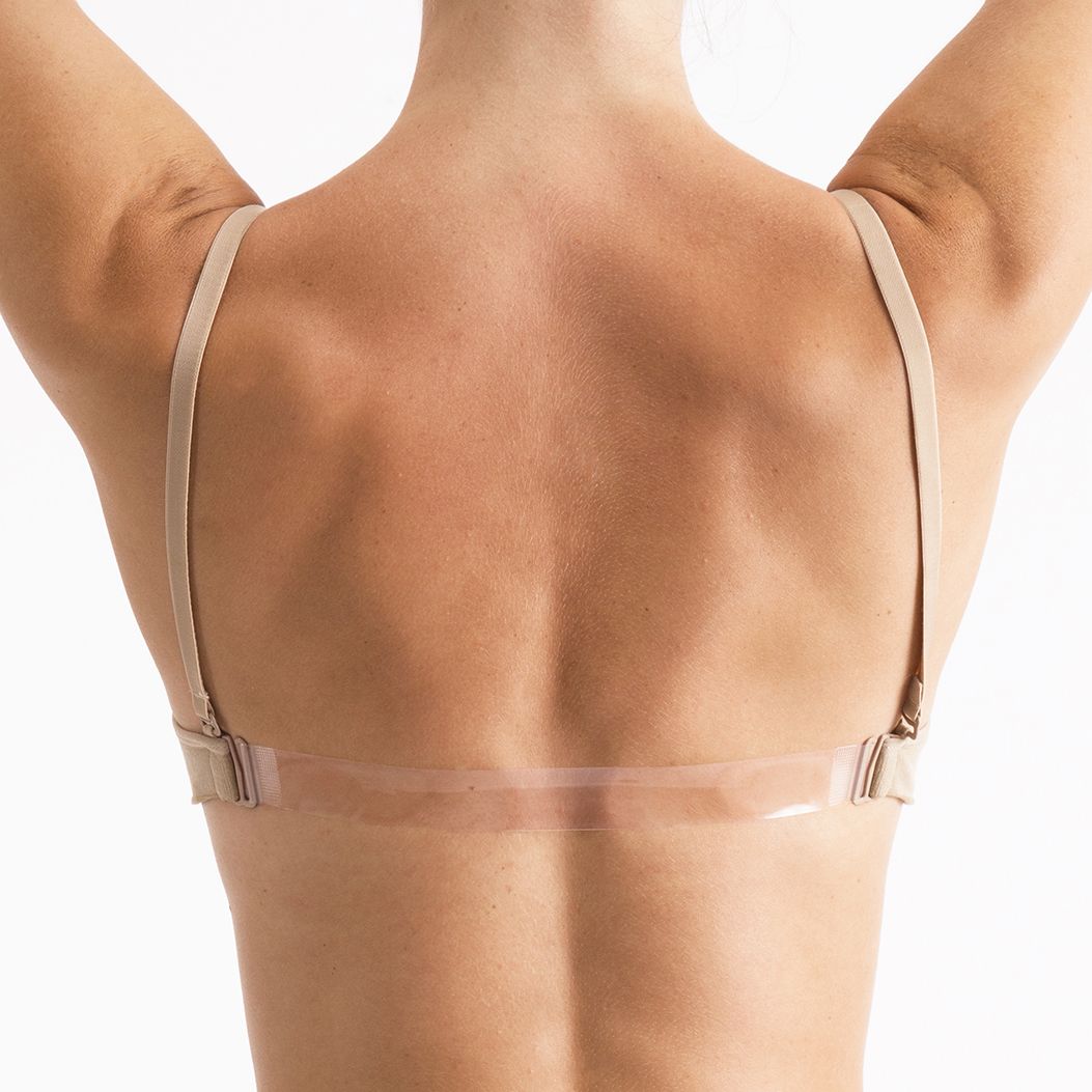 Silky Dance Clear Back Bra with Padding