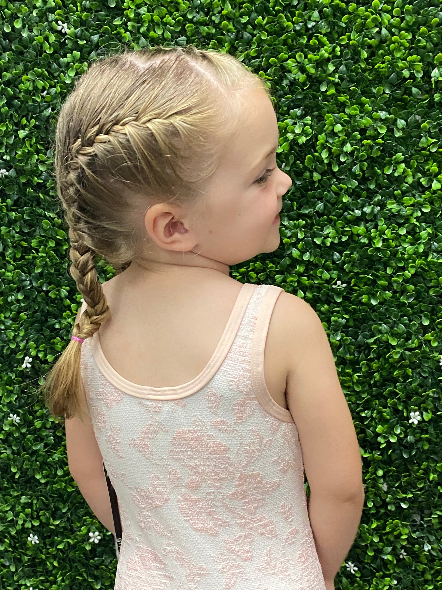 Body Wrappers Flower Mesh Tank Leotard - Child