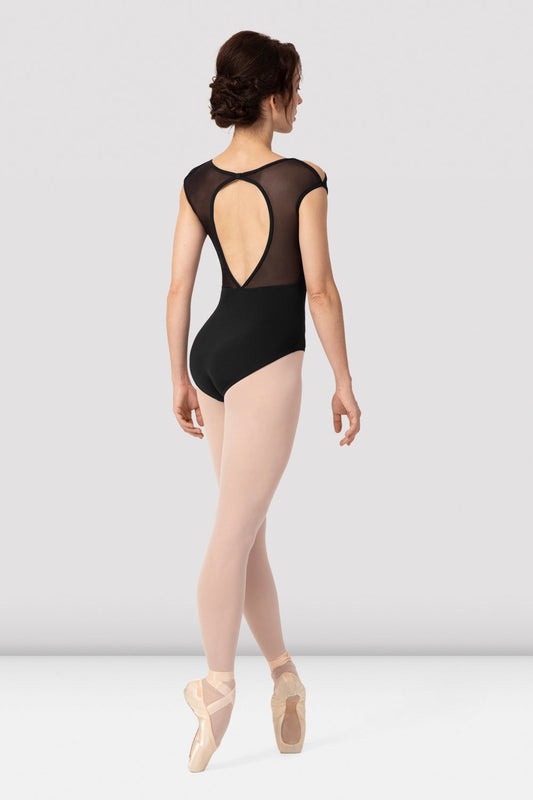 Bloch V Neck Open Back Leotard - Adult