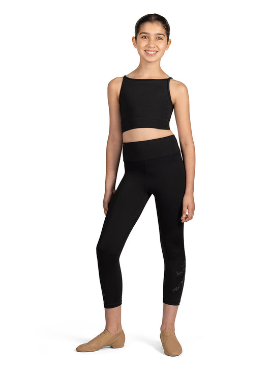 Mirella Twist Detail Crop Top - Child