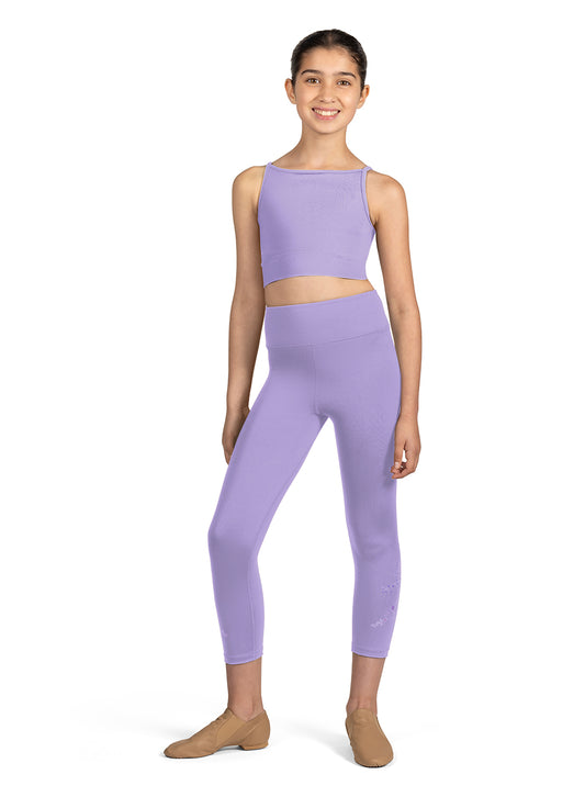 Mirella Twist Detail Crop Top - Child