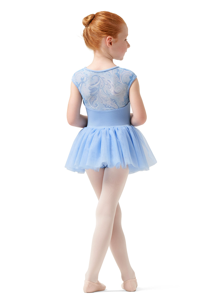Mirella Cap Sleeve Tutu Leo - Child