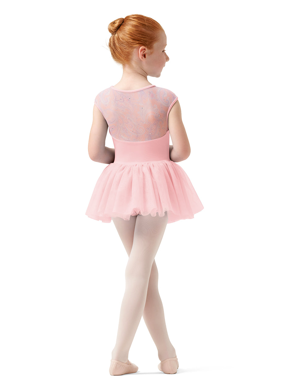 Mirella Cap Sleeve Tutu Leo - Child