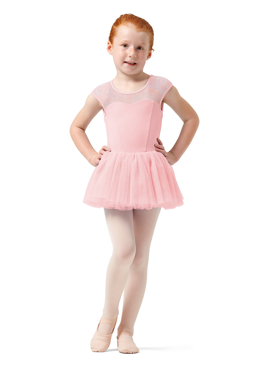Mirella Cap Sleeve Tutu Leo - Child