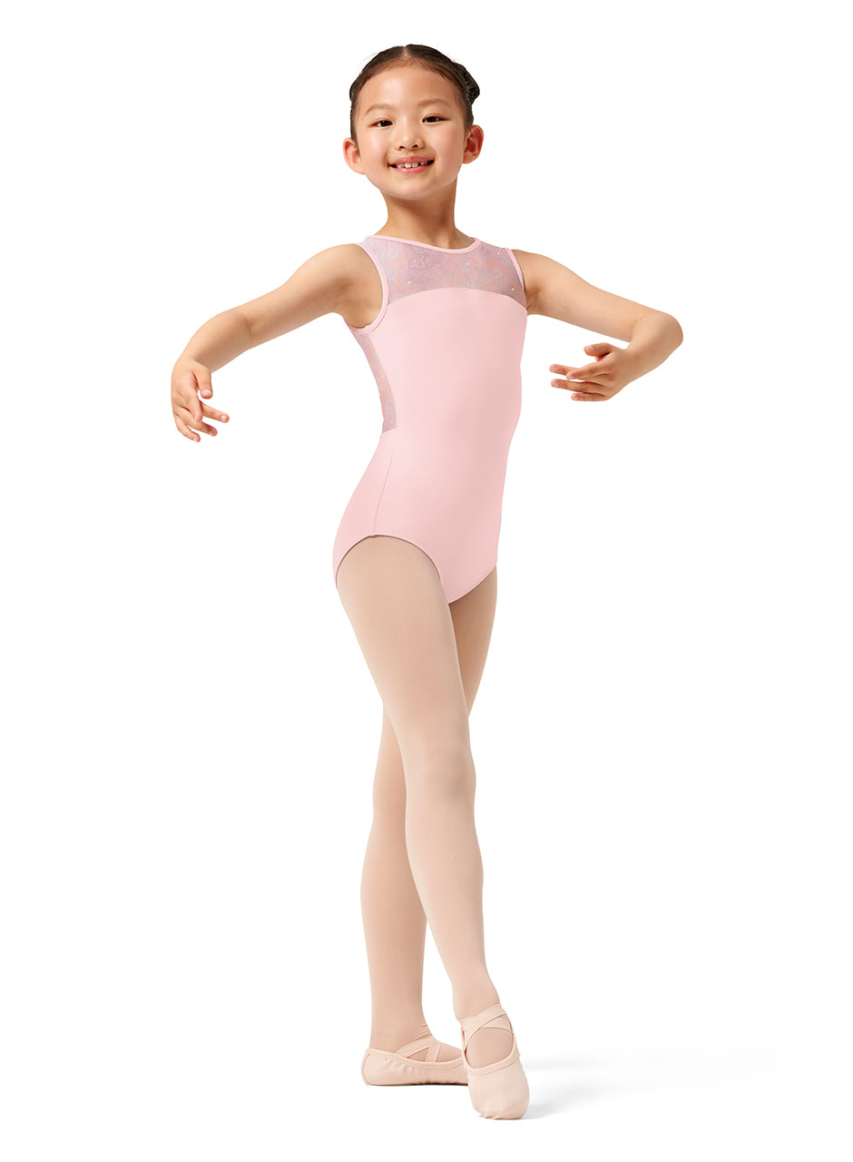 Mirella Mesh Back Tank Leo - Child