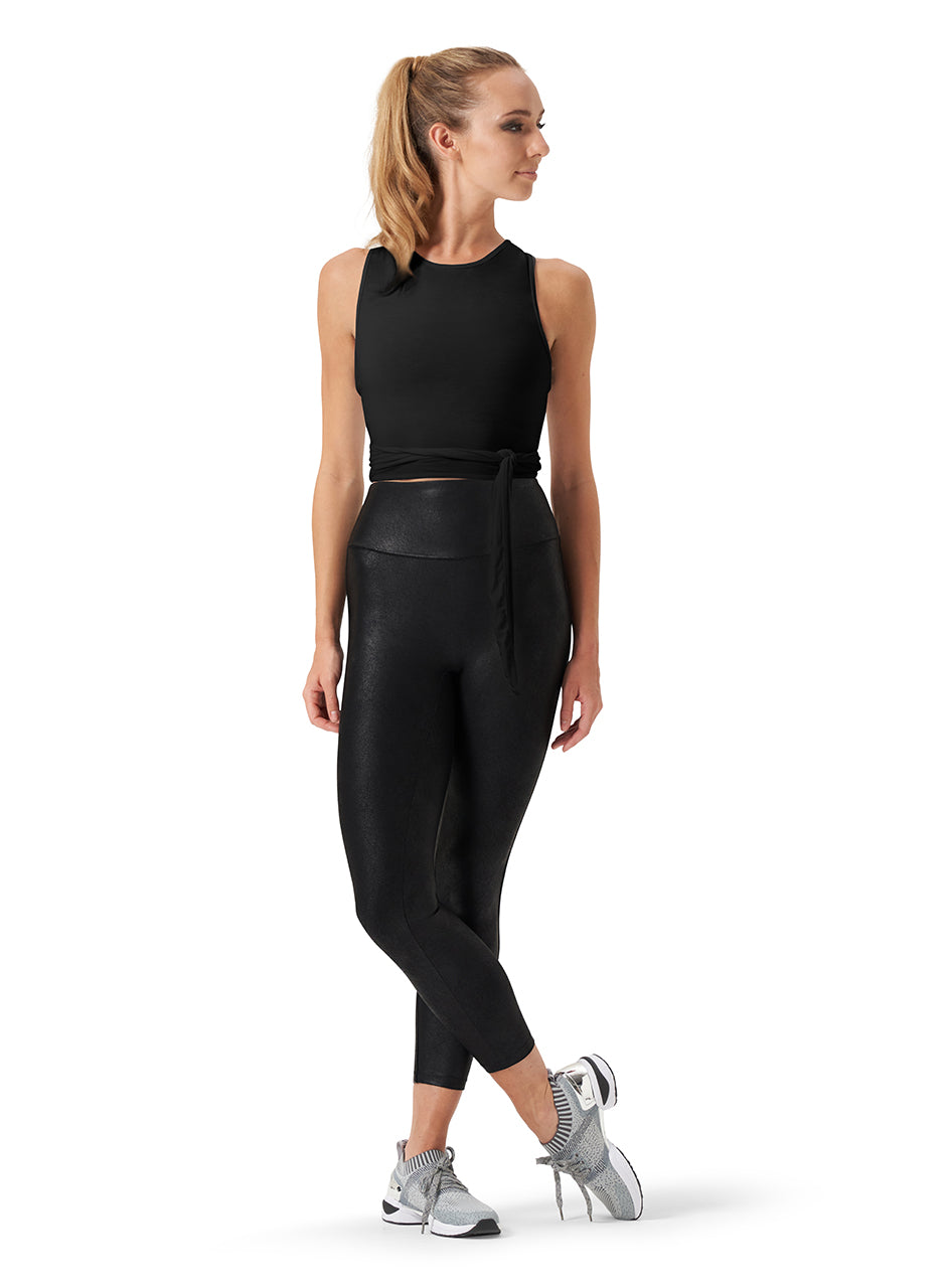 Bloch Scoop Neck Wrap Back Top - Adult