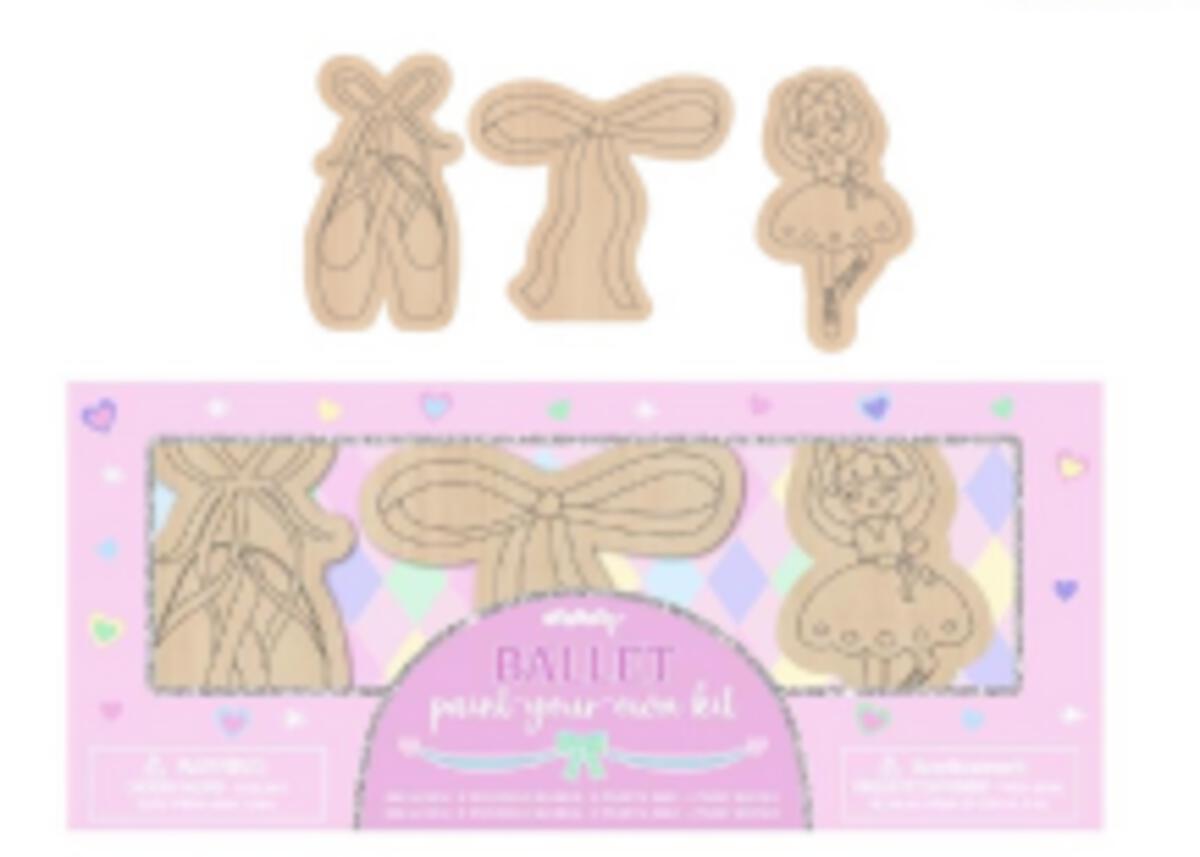 iScream Paint Your Own Ballet Kit
