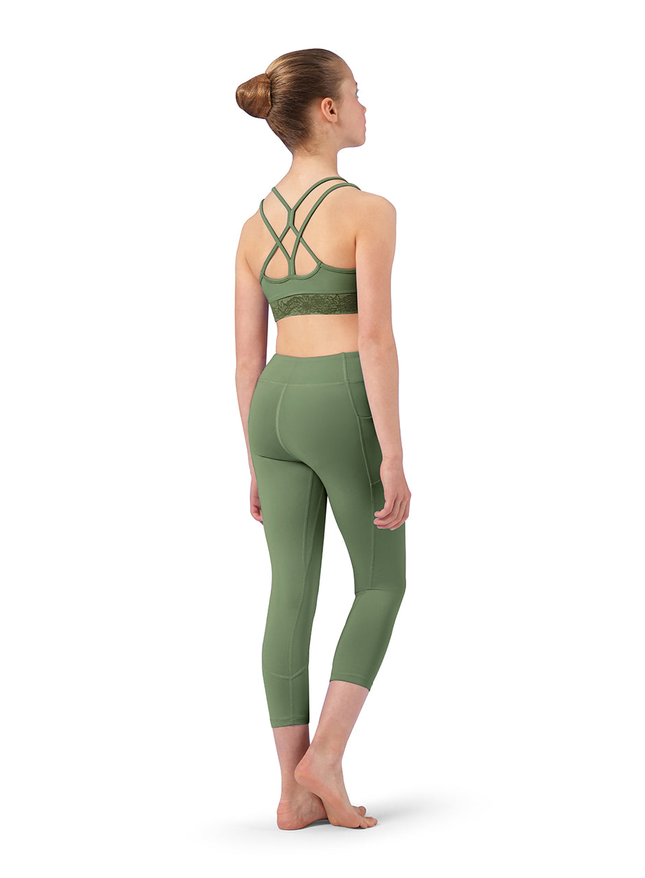 Bloch Paneled Leggings - Child