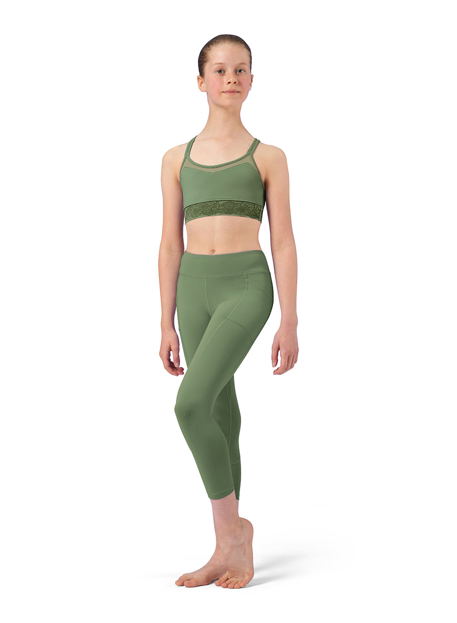 Bloch Paneled Leggings - Child