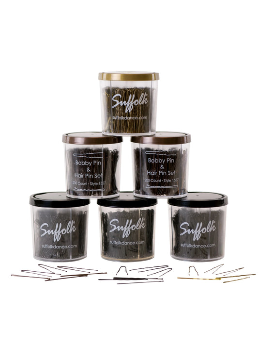 Suffolk Bobby Pins & Hair Pins Set of 200