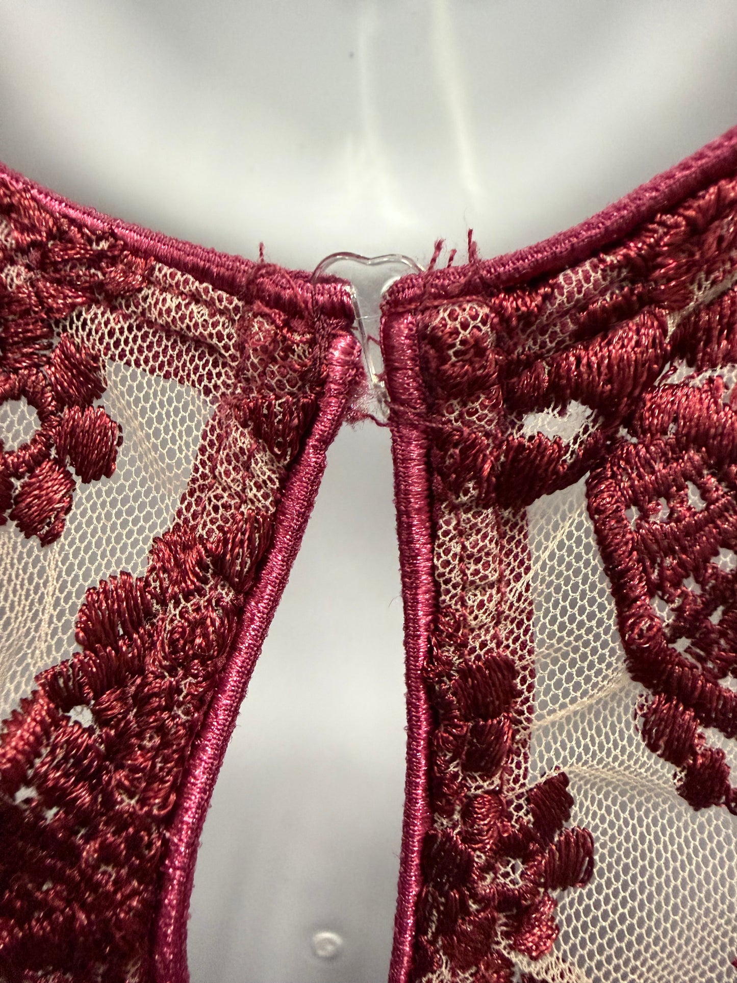 Child Small Maroon Ballet Costume