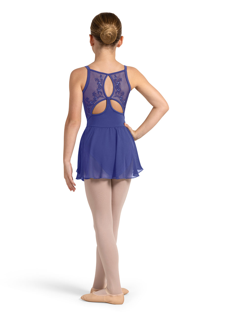 Bloch Embroidered Skirted Leotard- Child