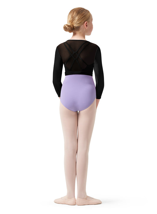 Bloch Mesh Fixed Wrap Top - Child
