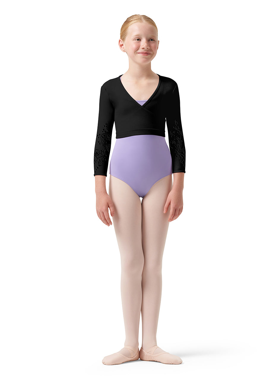 Bloch Mesh Fixed Wrap Top - Child