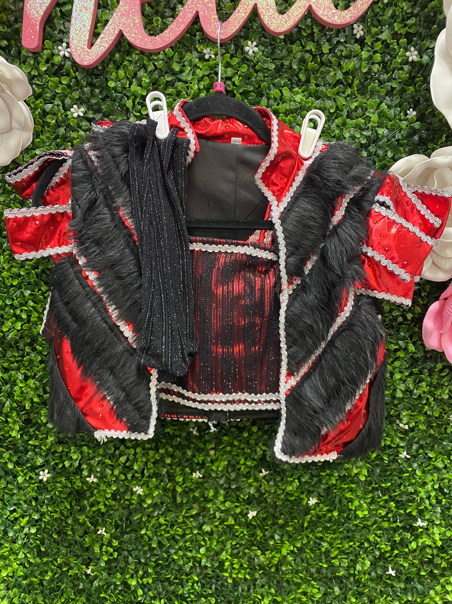 Adult X-Small Red Six Costume