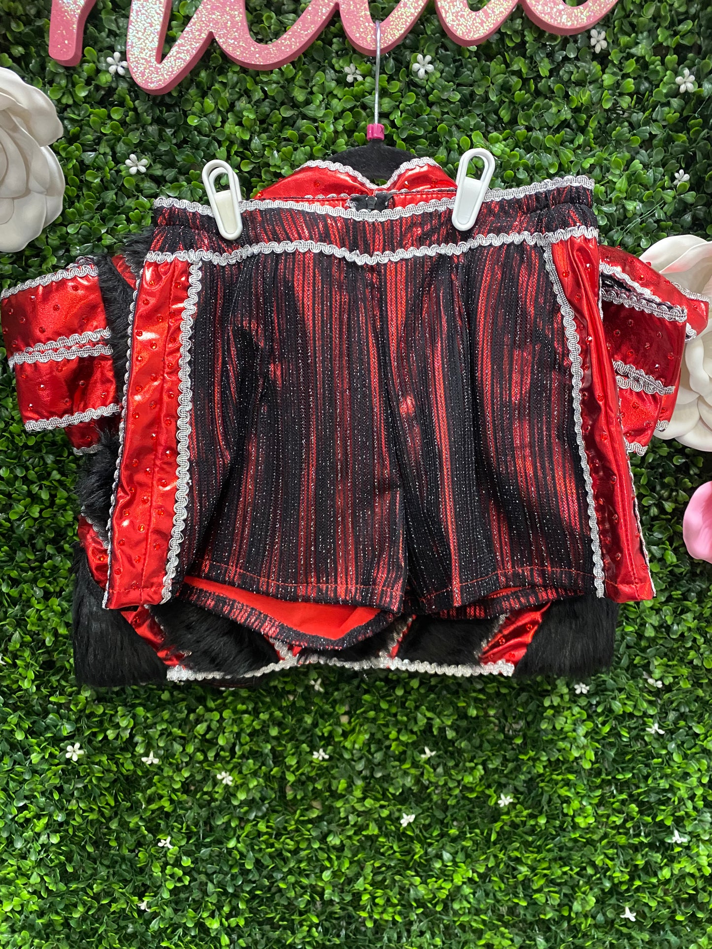 Adult X-Small Red Six Costume