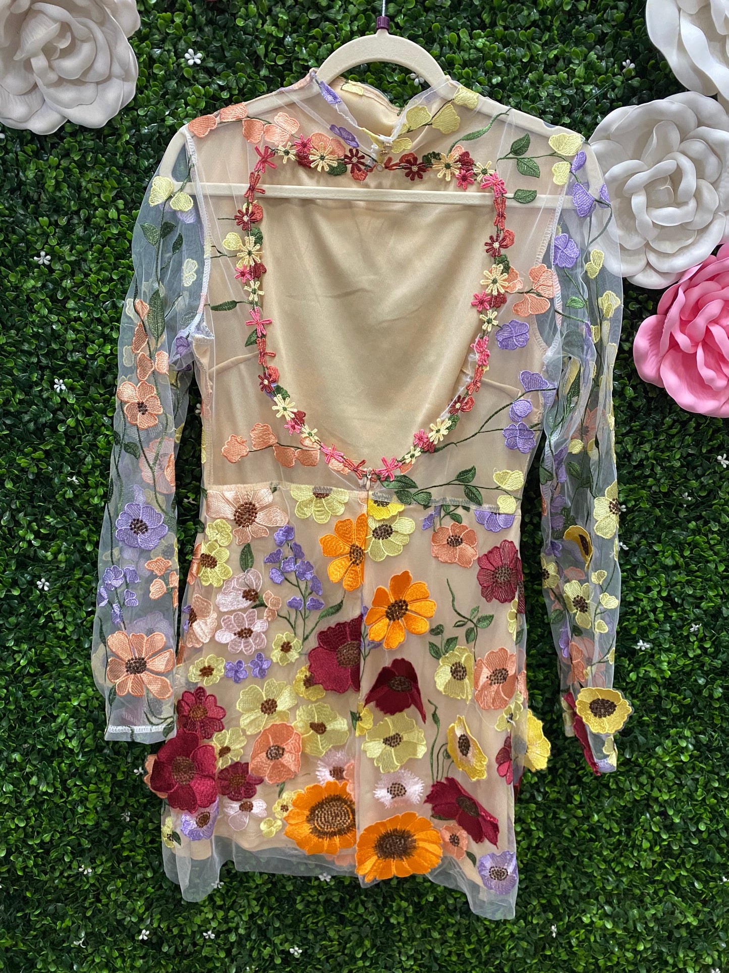 Adult Small Floral Dress