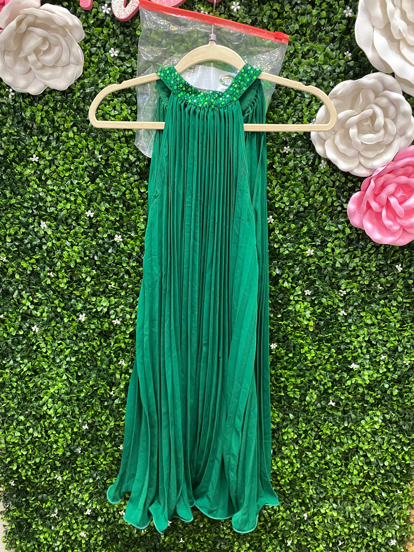 Adult Medium Green Dress