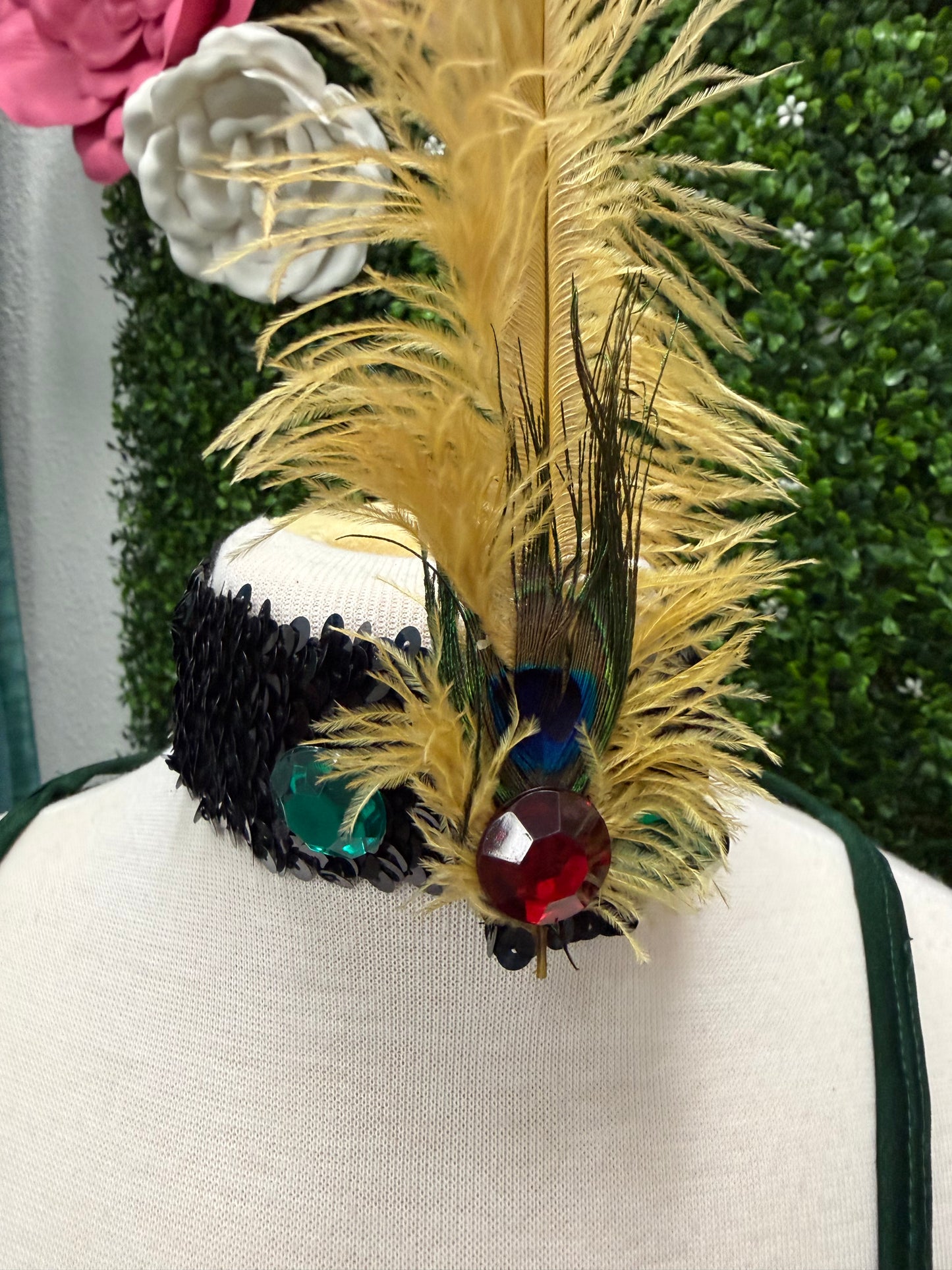 Adult Small Green and Gold Ballet Costume